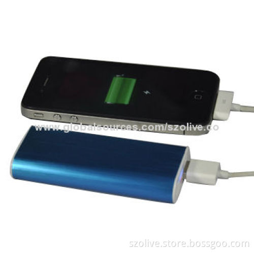 2,000mAh Power Bank with 5V 1,000mA Output, Measures 90x41x15mm